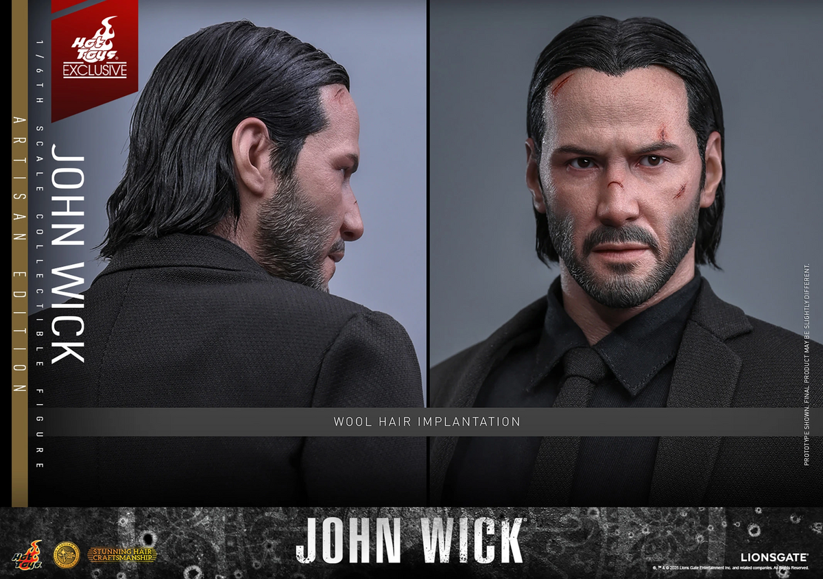 Hot Toys John Wick MMS833AE ARTISAN EDITION | 1/6 Collectible Figure