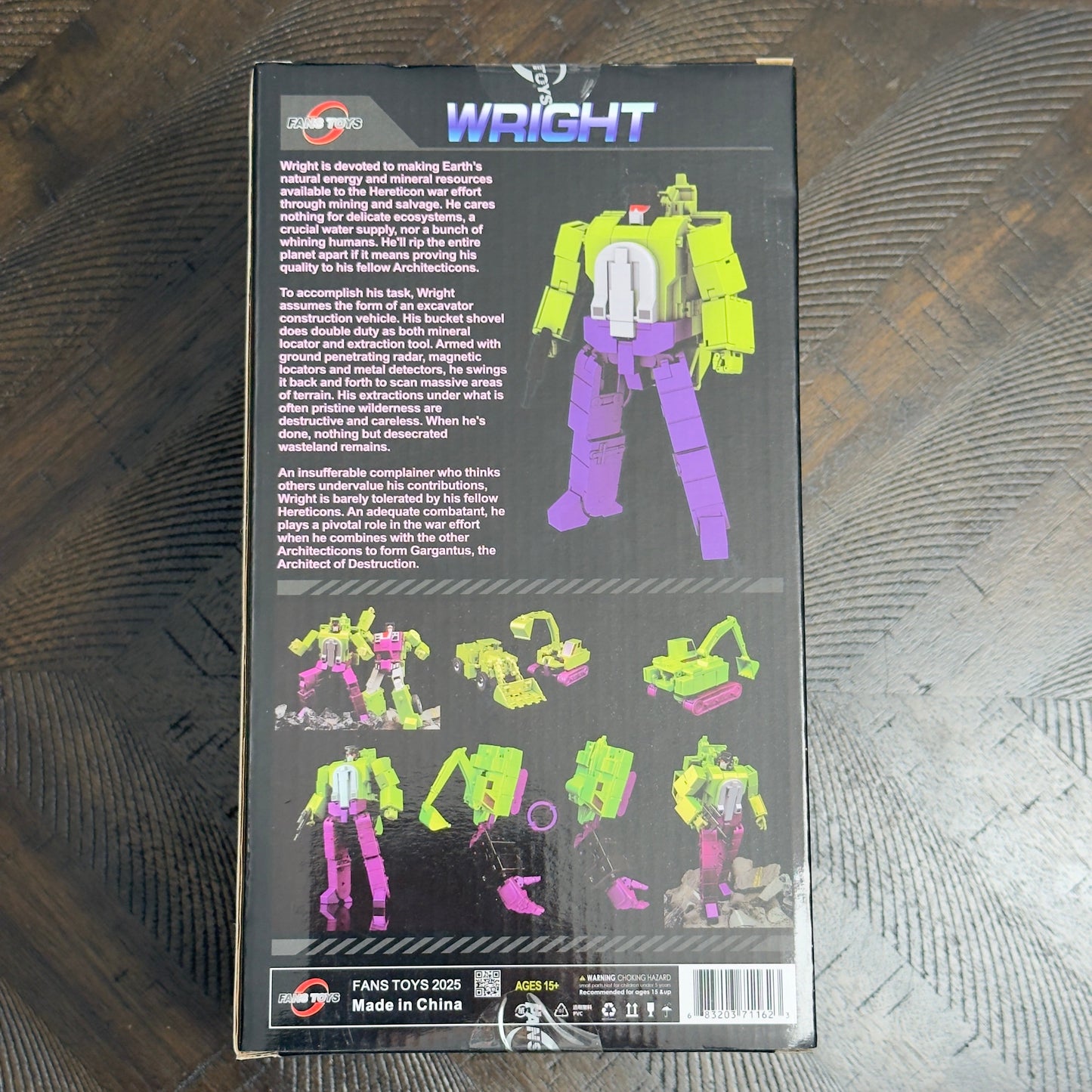 Fans Toys FT-32B Wright (Scavenger) | Masterpiece Scale Transformers Figure | Brand New