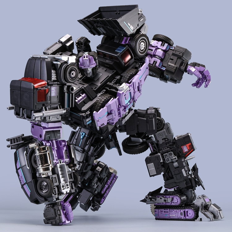 Mecha Invasion Giant Legion GLA-01-07B Titan of Creation (Devastator) – Obsidian Version | Masterpiece Transformers