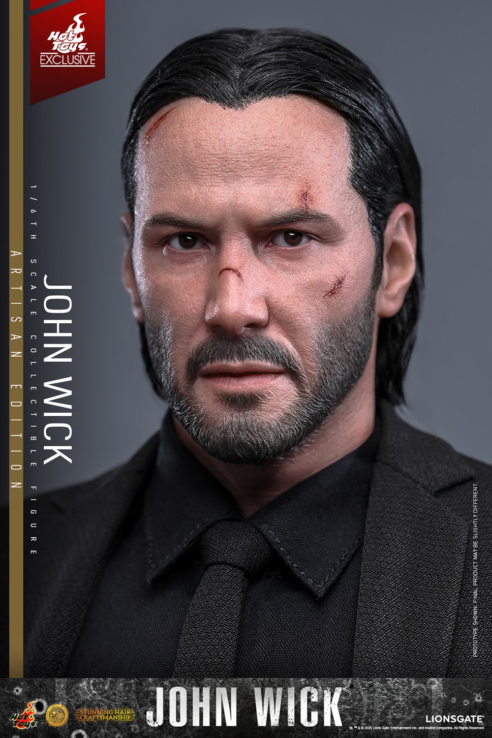 Hot Toys John Wick MMS833AE ARTISAN EDITION | 1/6 Collectible Figure