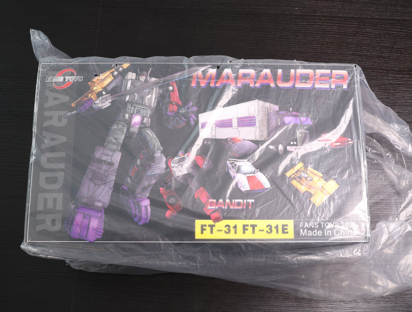 Fans Toys FT-31E Bandit (Dead End) with Marauder Combiner Parts | Masterpiece Stunticon | Pre-Owned