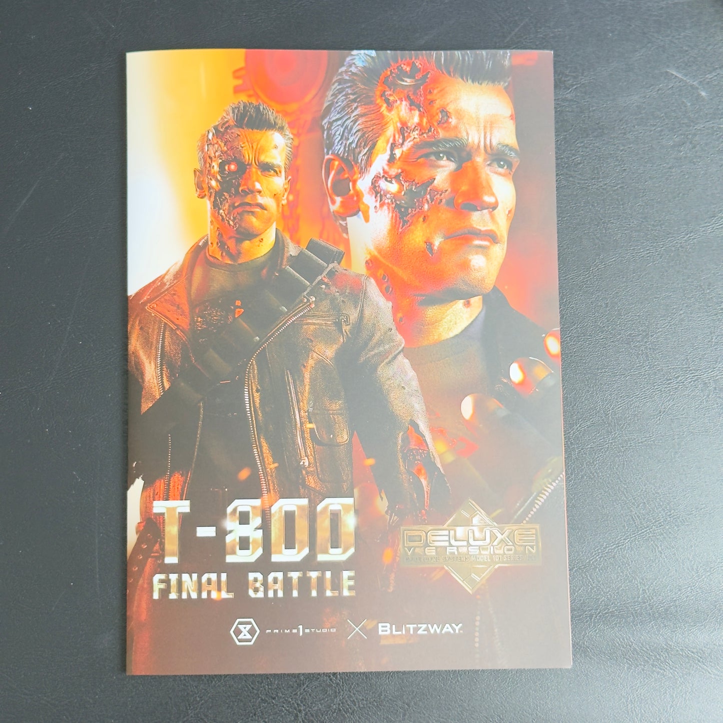 Prime 1 Studio T-800 Battle Damaged DX Bonus Version | 1/3 Scale Terminator Statue | Pre-Owned