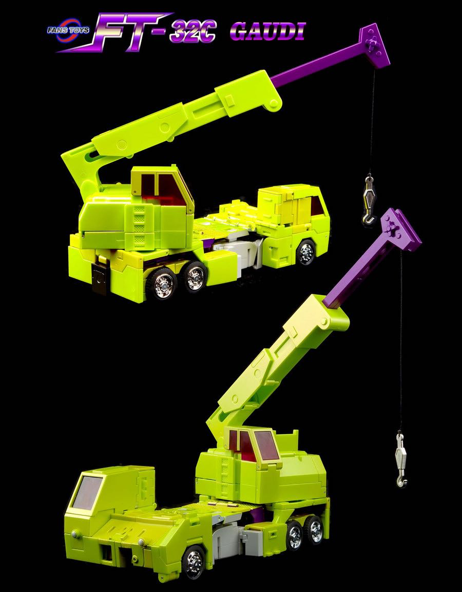 Fans Toys FT-32C Gaudi (Hook) Constructicons | Masterpiece Transformers