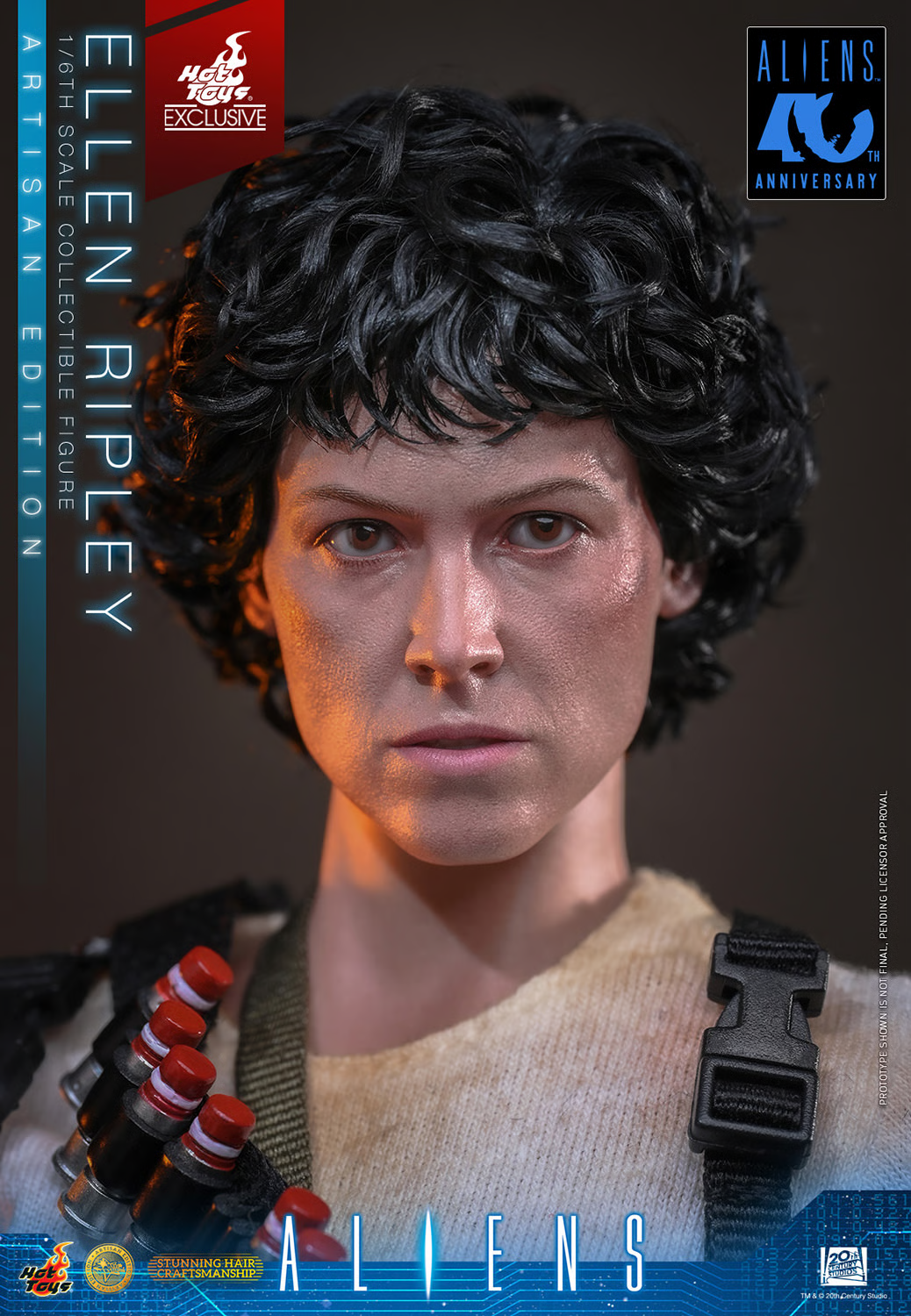 Hot Toys Ellen Ripley MMS896AE ARTISAN EDITION Deluxe Version | Aliens | 1/6 Collectible Figure