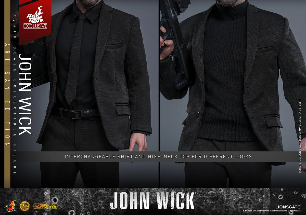 Hot Toys John Wick MMS833AE ARTISAN EDITION | 1/6 Collectible Figure