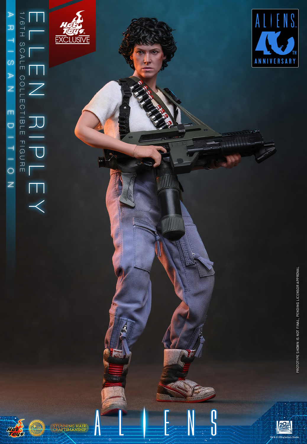 Hot Toys Ellen Ripley MMS896AE ARTISAN EDITION Deluxe Version | Aliens | 1/6 Collectible Figure