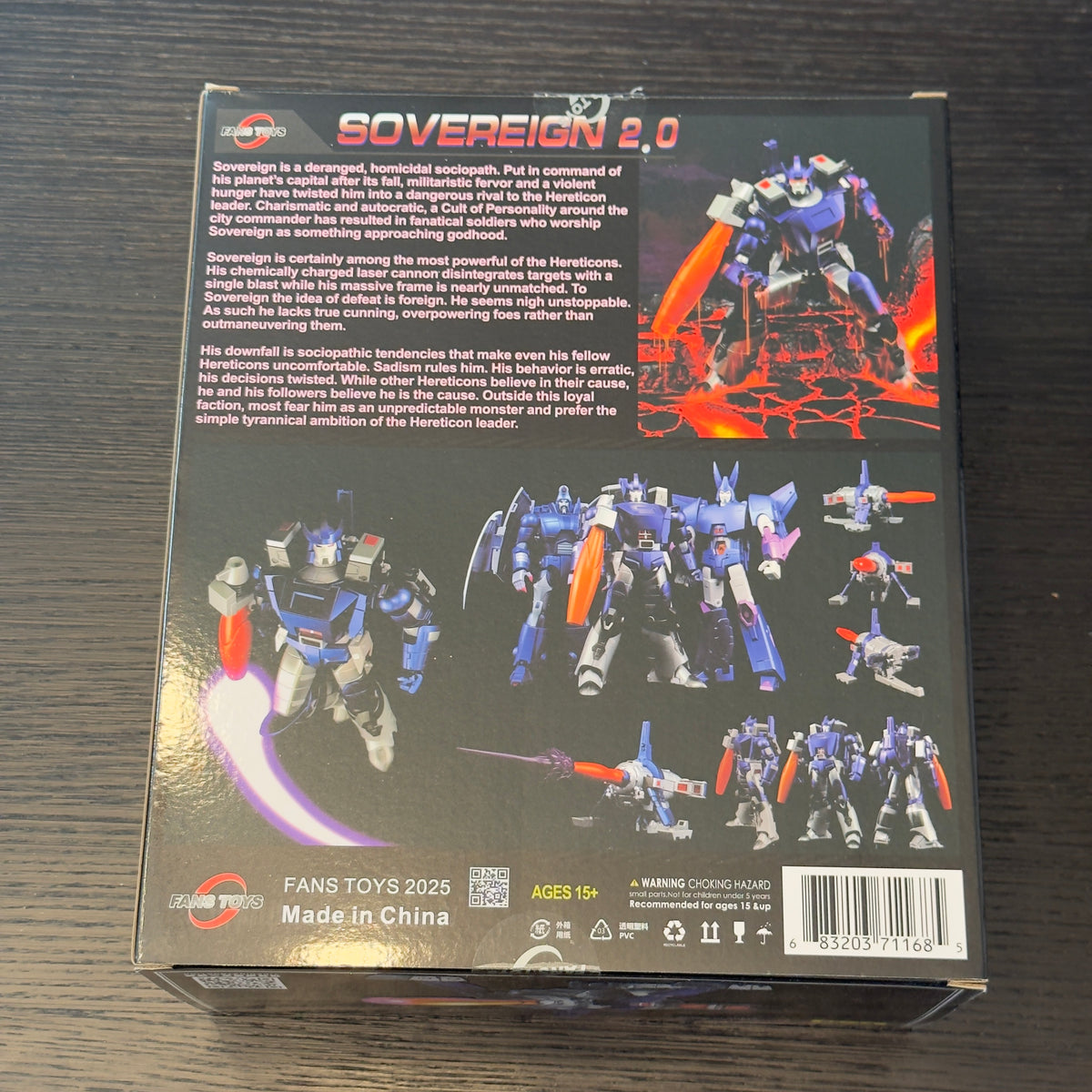 Fans Toys FT-59 Sovereign 2.0 (Galvatron) | Masterpiece Transformers