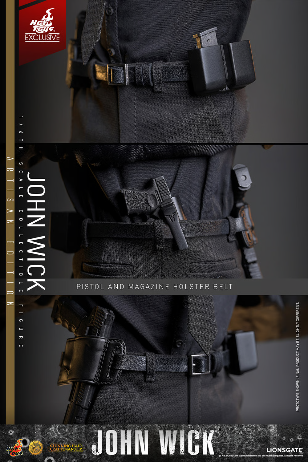 Hot Toys John Wick MMS833AE ARTISAN EDITION | 1/6 Collectible Figure