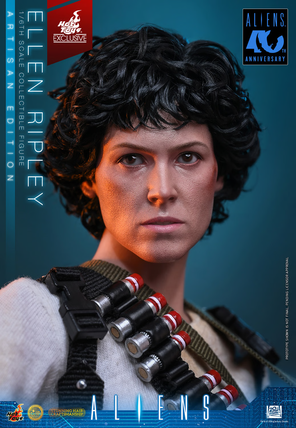 Hot Toys Ellen Ripley MMS896AE ARTISAN EDITION Deluxe Version | Aliens | 1/6 Collectible Figure
