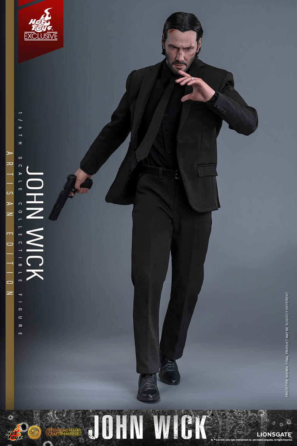 Hot Toys John Wick MMS833AE ARTISAN EDITION | 1/6 Collectible Figure