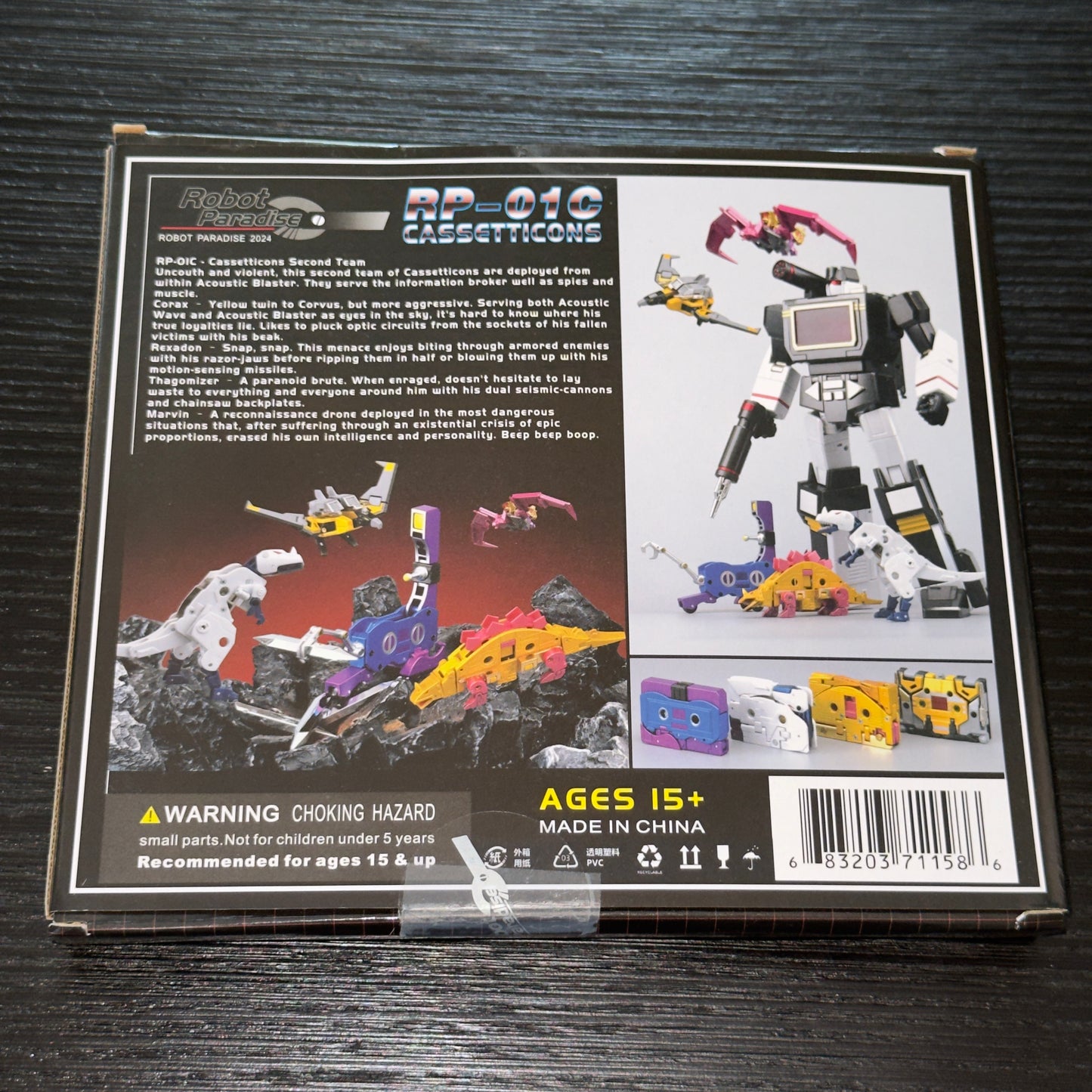 Fans Toys FT RP-01C RP01C Cassetticons Mini-Cassette | Pre-Owned