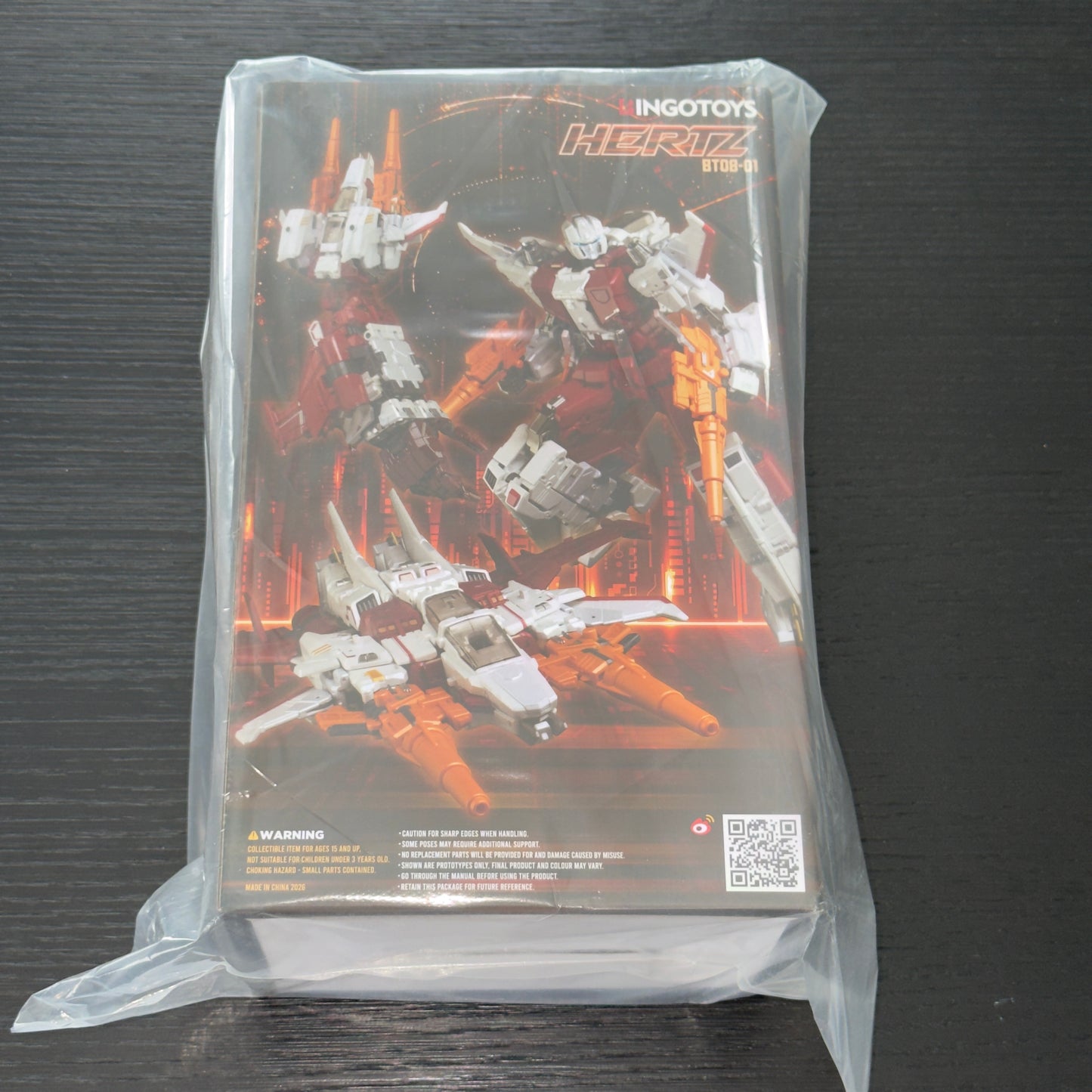 BingoToys BT08-01 Hertz (2nd Run) Combiner Galileo | Brand New