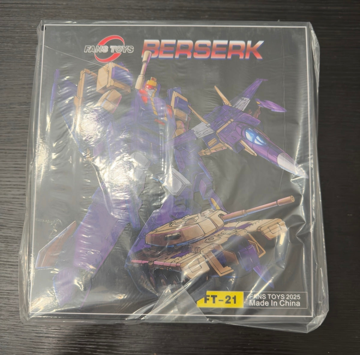 Fans Toys FT-21 Berserk (Blitzwing) | Brand New
