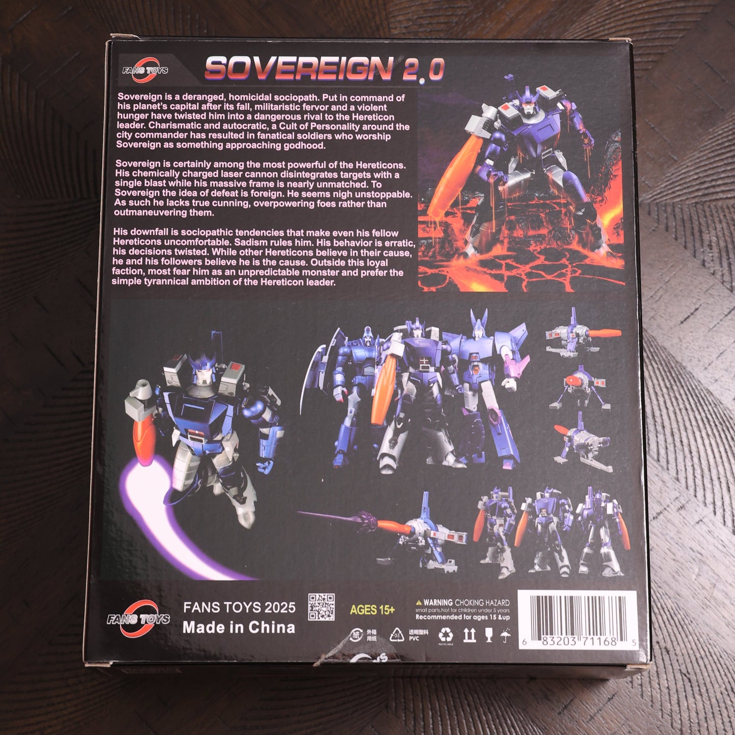 Fans Toys FT-59 FT59 Sovereign 2.0 (Galvatron) | Pre-Owned