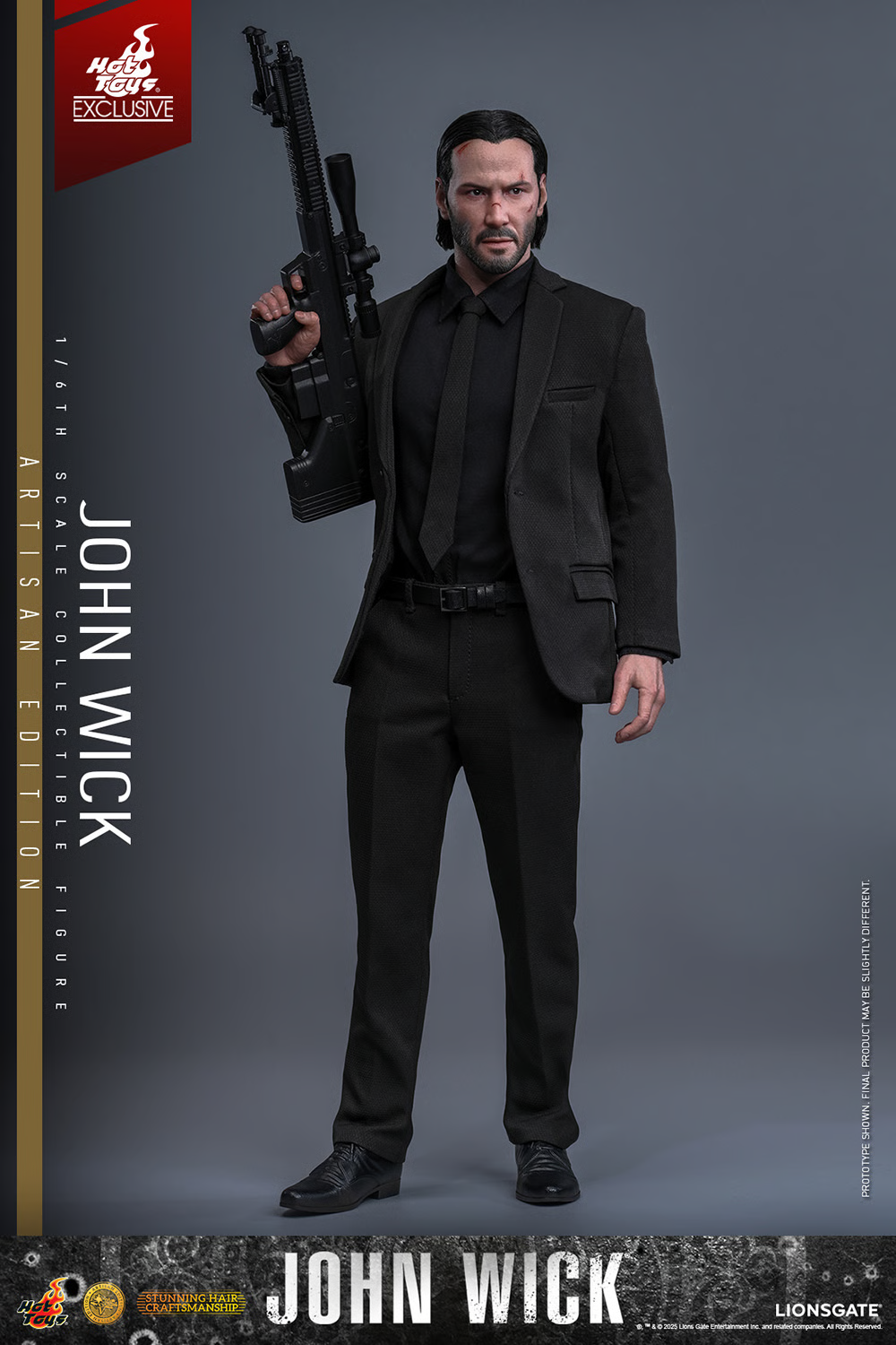 Hot Toys John Wick MMS833AE ARTISAN EDITION | 1/6 Collectible Figure