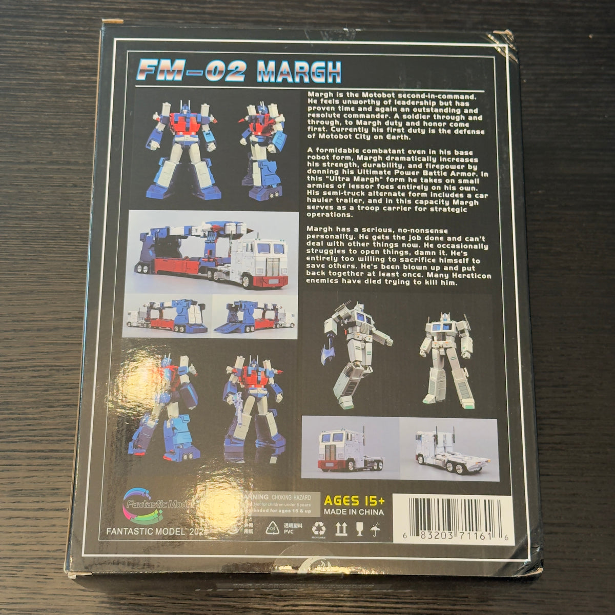 Fanstastic Model FM-02 Margh (Ultra Magnus) | Pre-owned