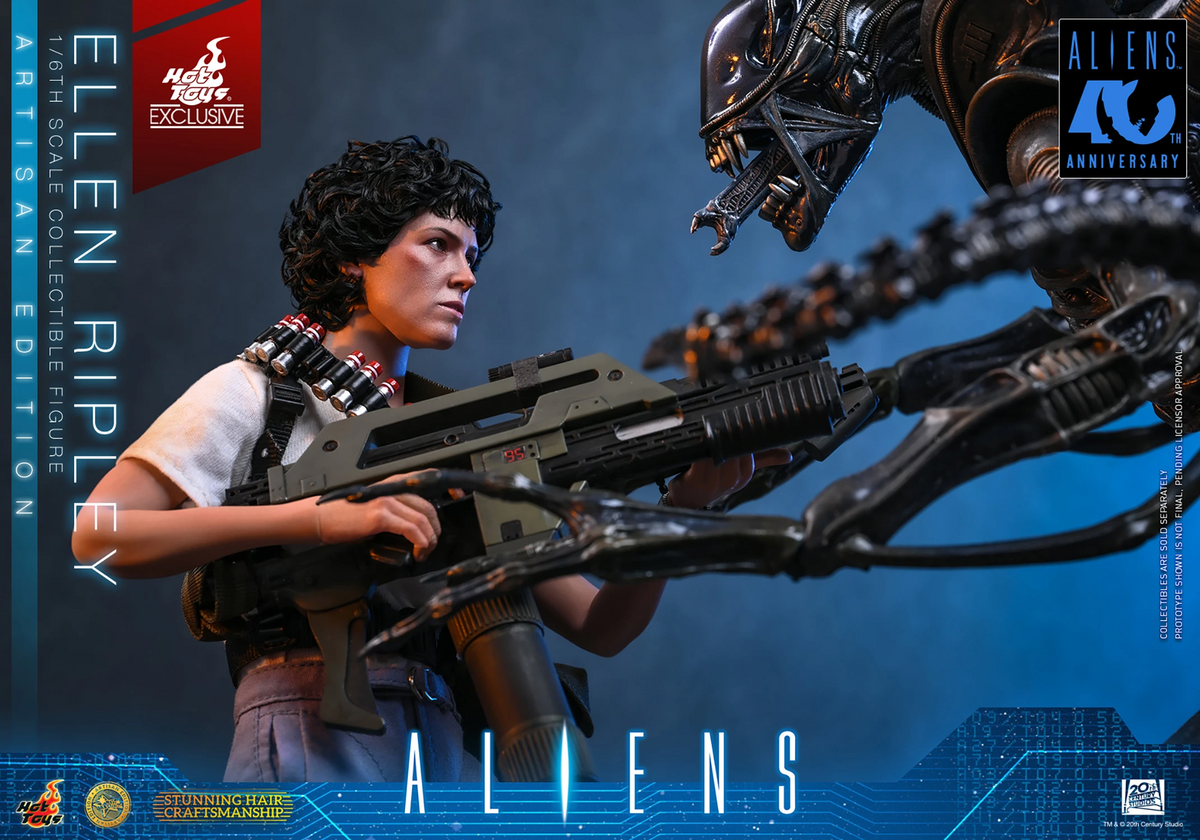 Hot Toys Ellen Ripley MMS896AE ARTISAN EDITION Deluxe Version | Aliens | 1/6 Collectible Figure
