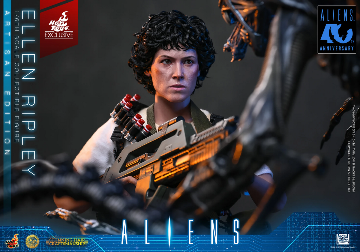 Hot Toys Ellen Ripley MMS896AE ARTISAN EDITION Deluxe Version | Aliens | 1/6 Collectible Figure