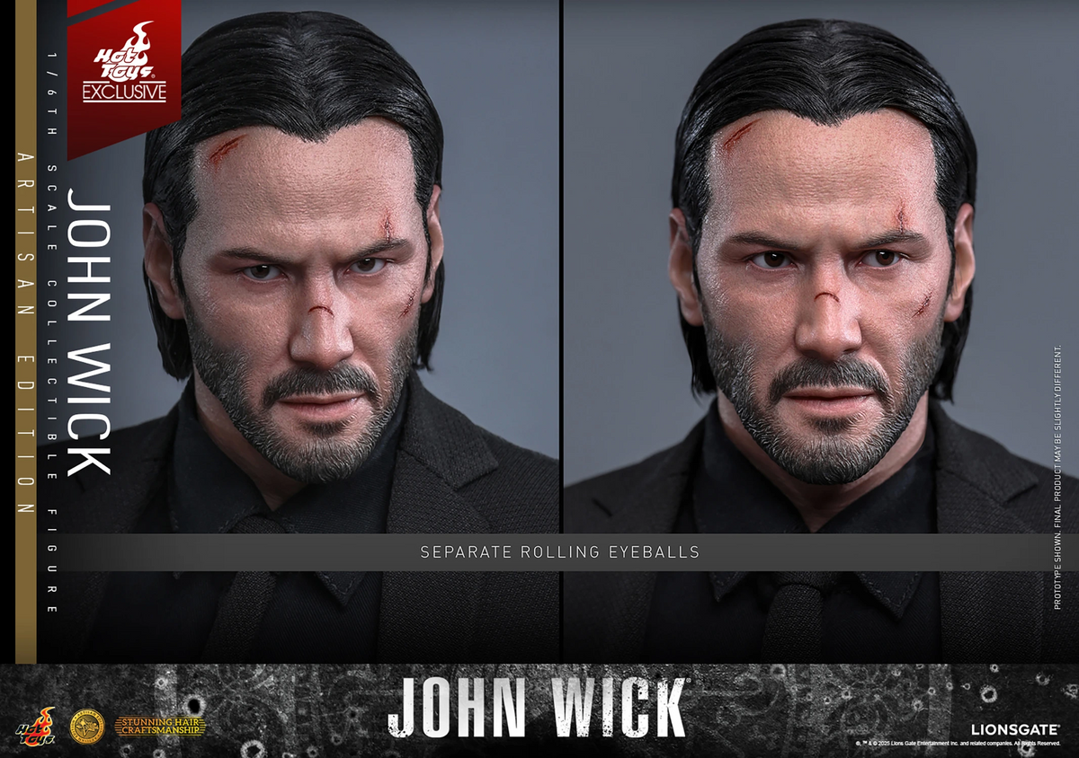 Hot Toys John Wick MMS833AE ARTISAN EDITION | 1/6 Collectible Figure