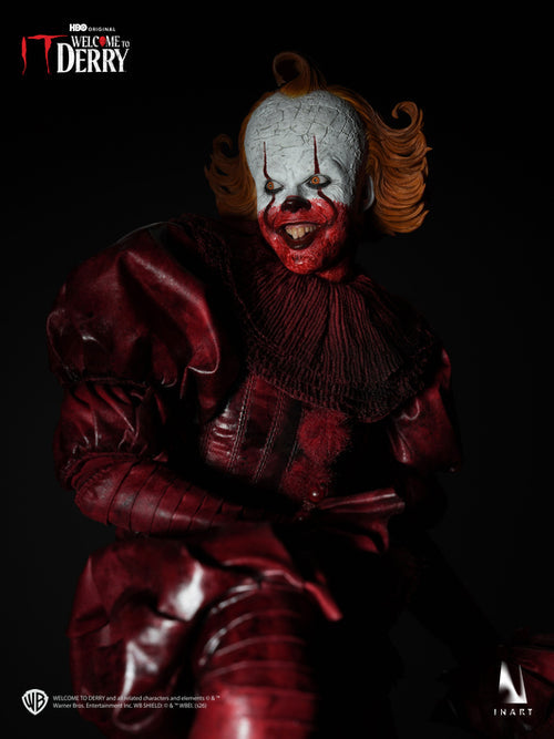 INART Pennywise (Bloody Version) 1/6 Collectible Figure | IT: Welcome to Derry – Season 1