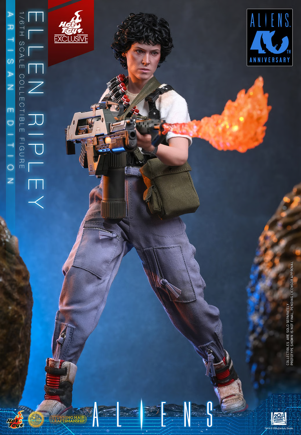 Hot Toys Ellen Ripley MMS896AE ARTISAN EDITION Deluxe Version | Aliens | 1/6 Collectible Figure