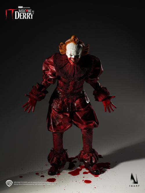 INART Pennywise (Bloody Version) 1/6 Collectible Figure | IT: Welcome to Derry – Season 1