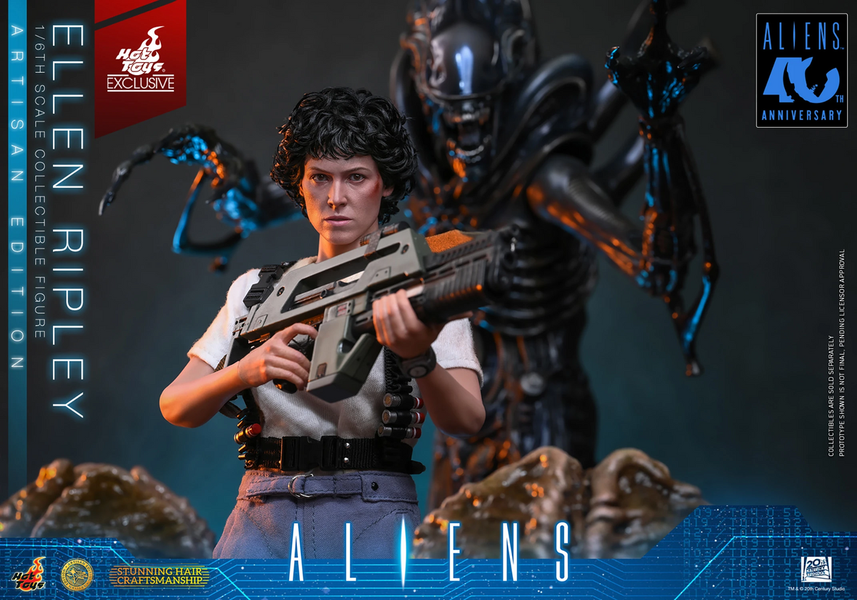 Hot Toys Ellen Ripley MMS896AE ARTISAN EDITION Deluxe Version | Aliens | 1/6 Collectible Figure
