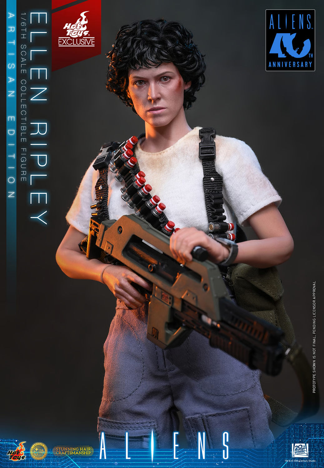 Hot Toys Ellen Ripley MMS896AE ARTISAN EDITION Deluxe Version | Aliens | 1/6 Collectible Figure