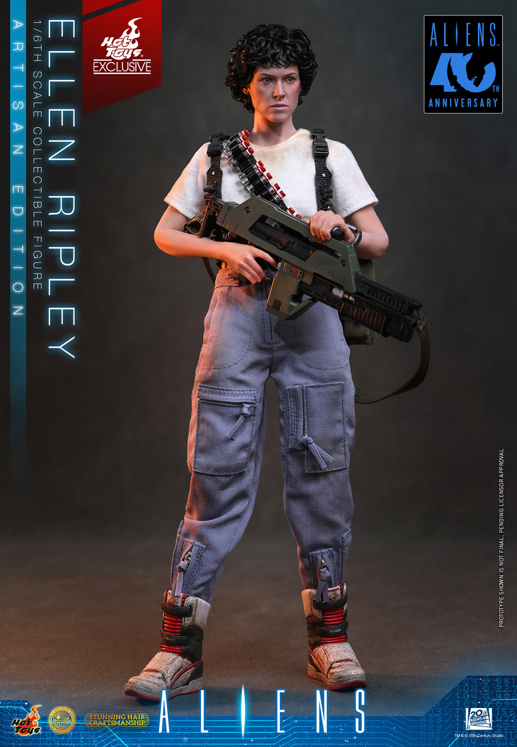 Hot Toys Ellen Ripley MMS896AE ARTISAN EDITION Deluxe Version | Aliens | 1/6 Collectible Figure
