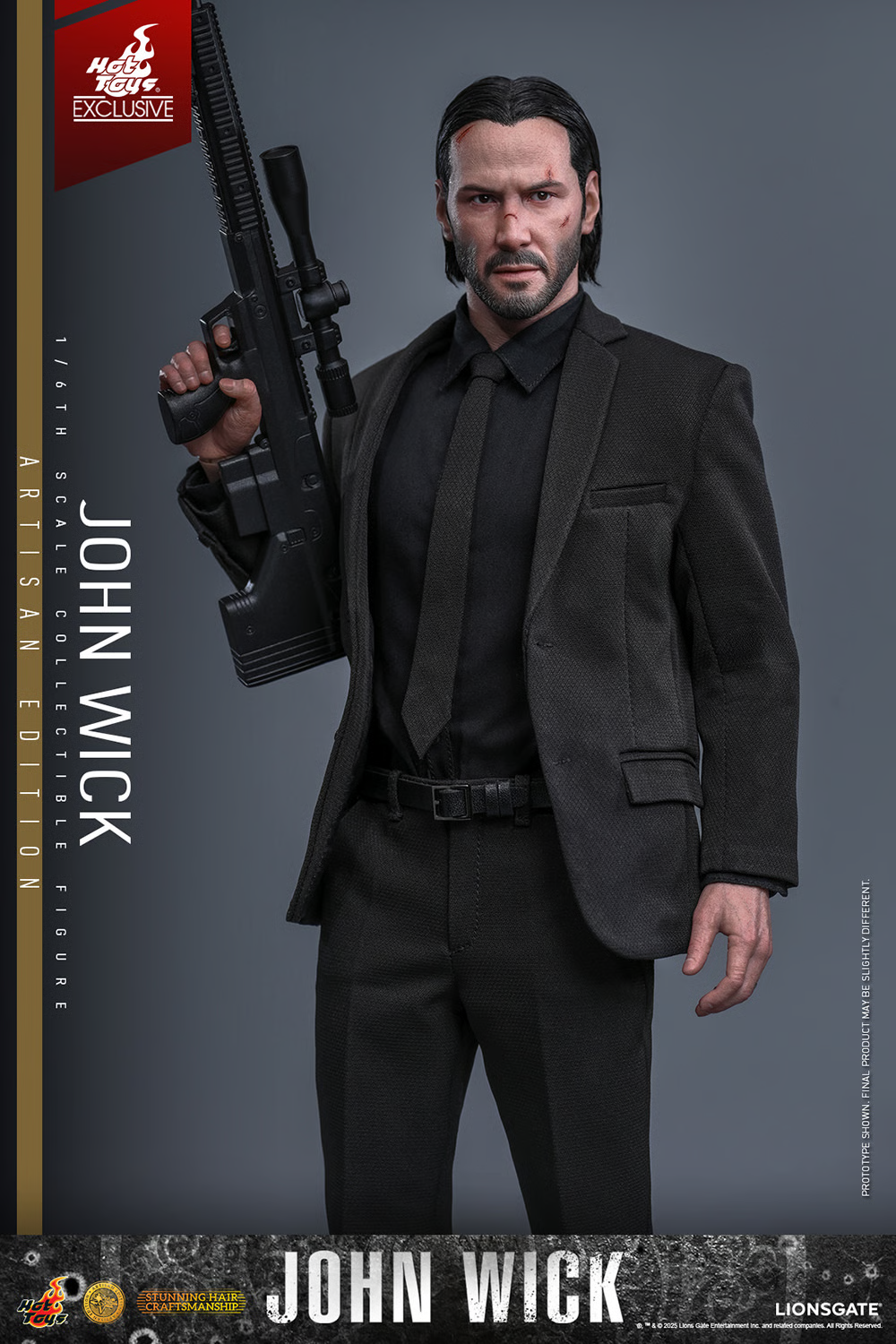 Hot Toys John Wick MMS833AE ARTISAN EDITION | 1/6 Collectible Figure