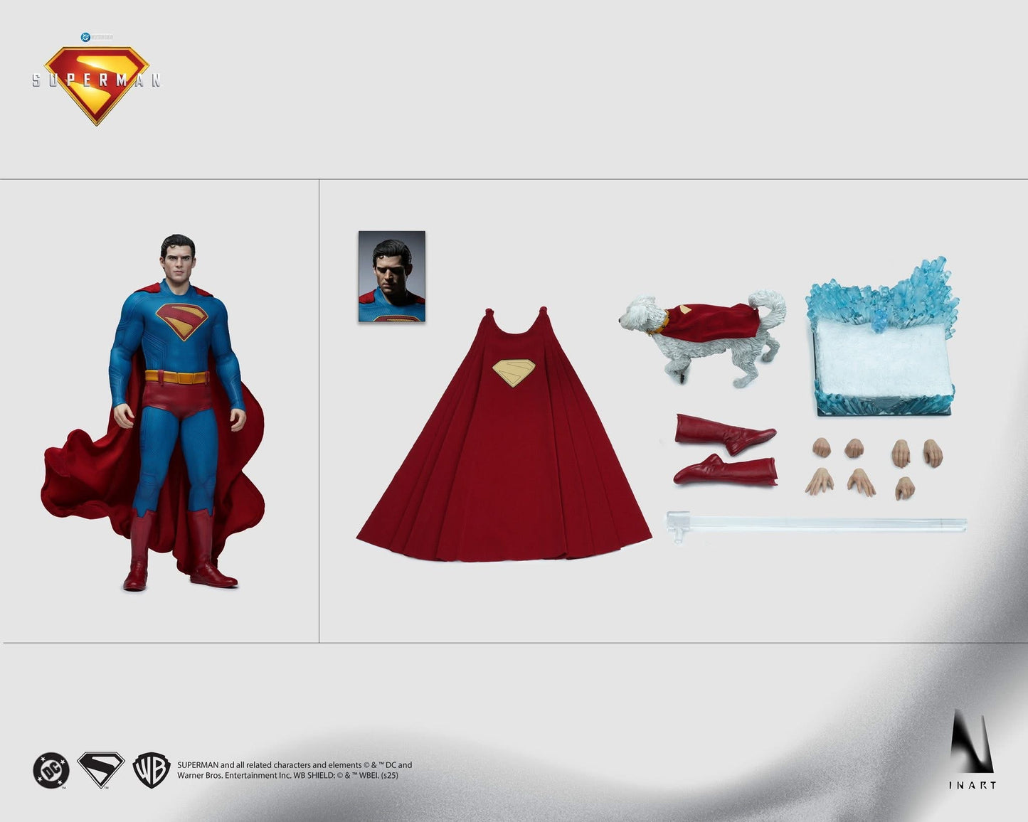 INART Superman (2025) 1/6 Scale Action Figure | Brand New