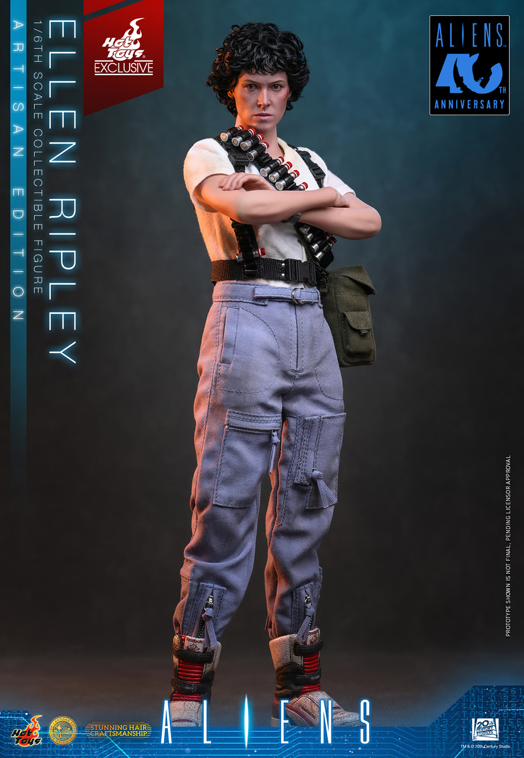 Hot Toys Ellen Ripley MMS896AE ARTISAN EDITION Deluxe Version | Aliens | 1/6 Collectible Figure