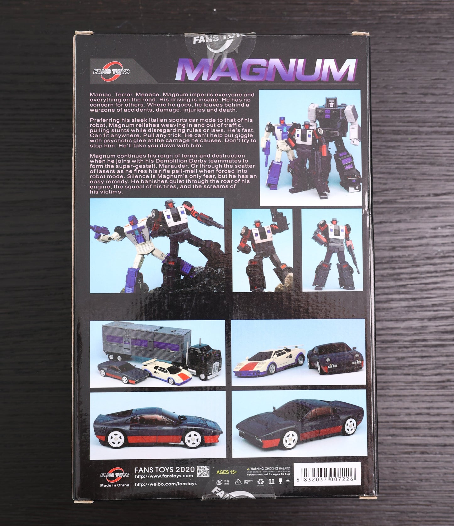 Fans Toys FT-31B Magnum (Masterpiece Wildrider) Transformers Figure | Pre-Owned