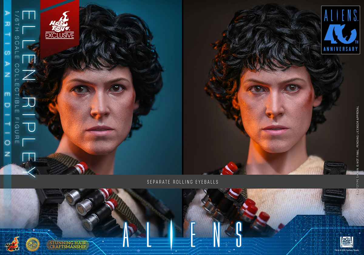 Hot Toys Ellen Ripley MMS896AE ARTISAN EDITION Deluxe Version | Aliens | 1/6 Collectible Figure