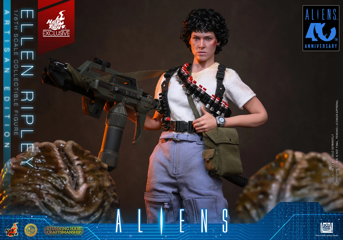 Hot Toys Ellen Ripley MMS896AE ARTISAN EDITION Deluxe Version | Aliens | 1/6 Collectible Figure