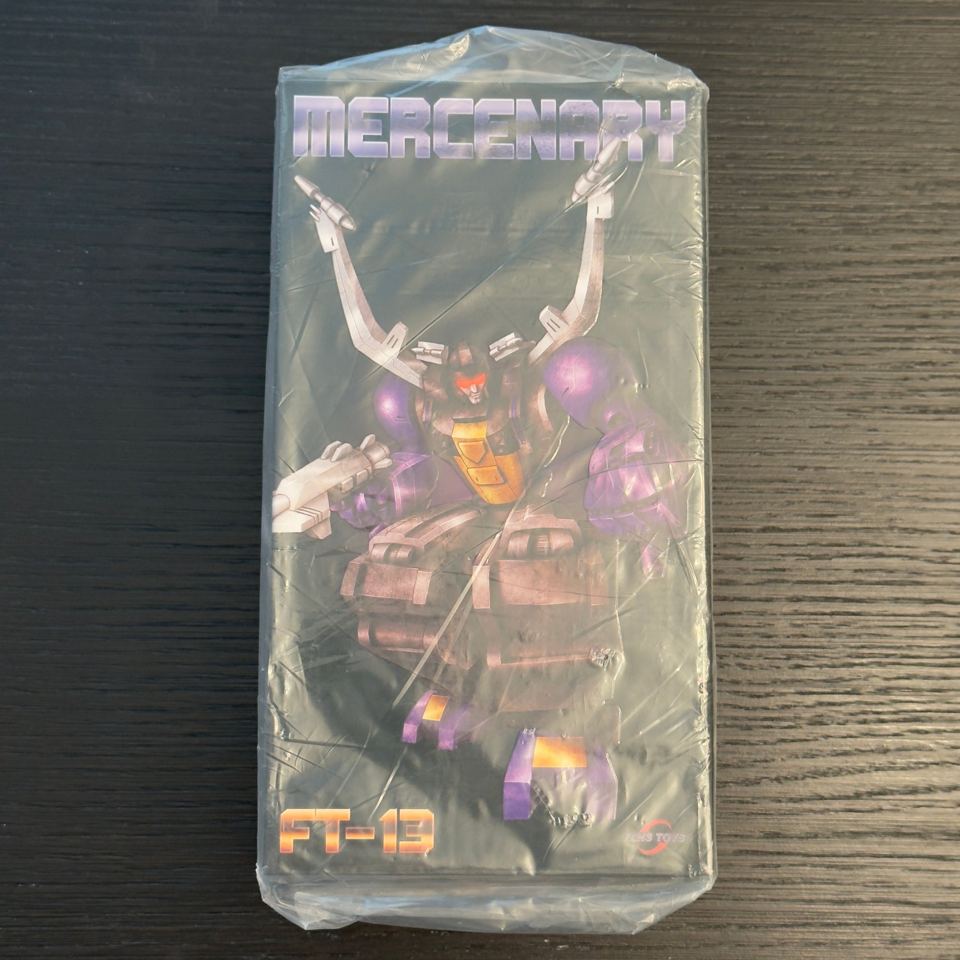 Fans Toys FT-13 Mercenary Masterpiece Shrapnel 2021 Reissue Transformers figure brand new factory sealed in original packaging.