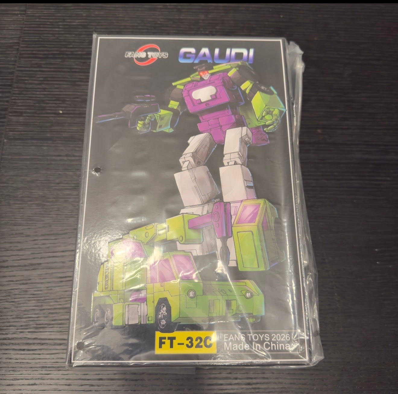 Fans Toys FT-32C Gaudi Constructicon Hook Masterpiece-scale Transformers figure brand-new Devastator component collectible