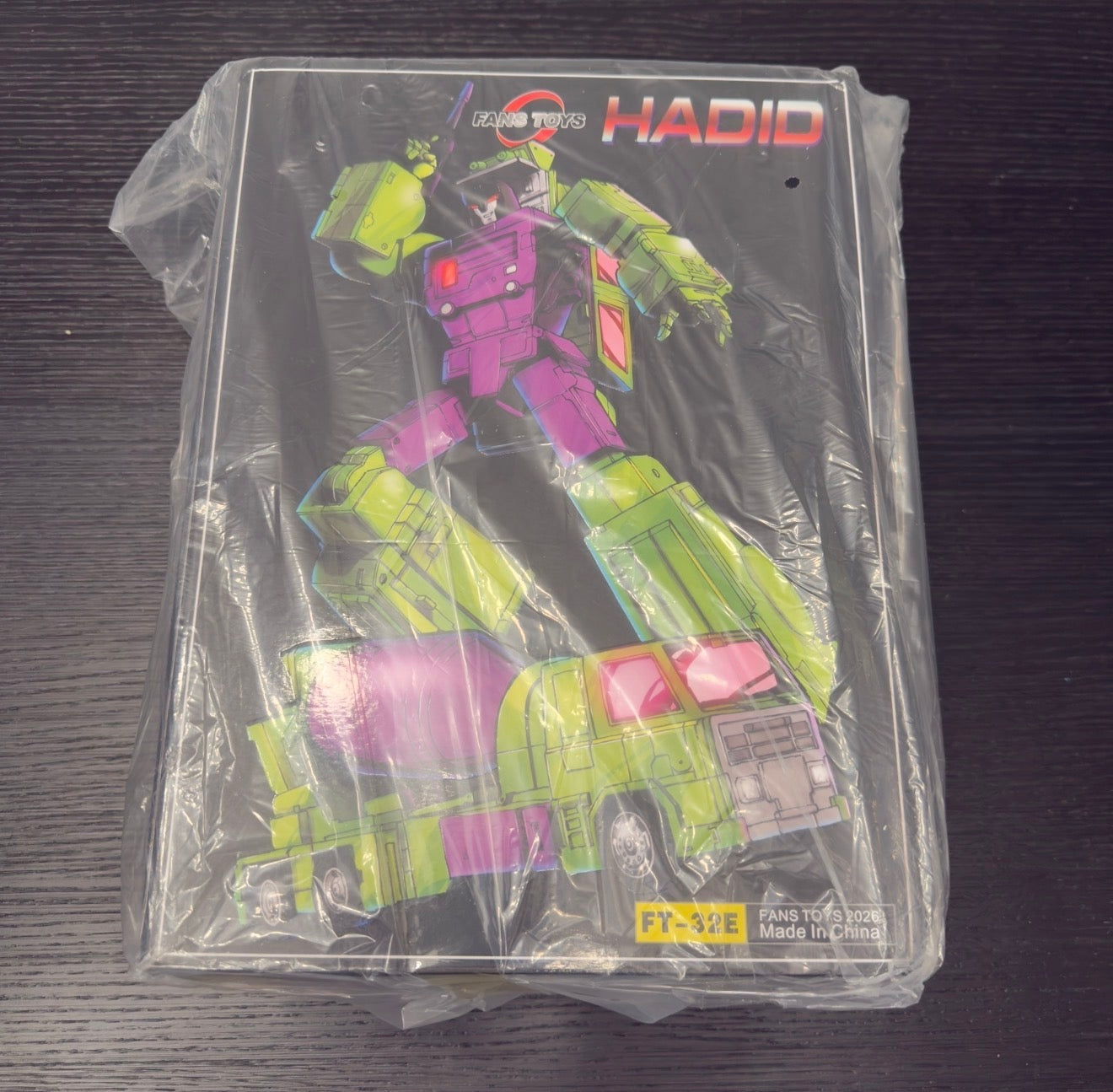 Fans Toys FT-32E Hadid Constructicon Mixmaster Masterpiece-scale Transformers figure brand-new Devastator component collectible