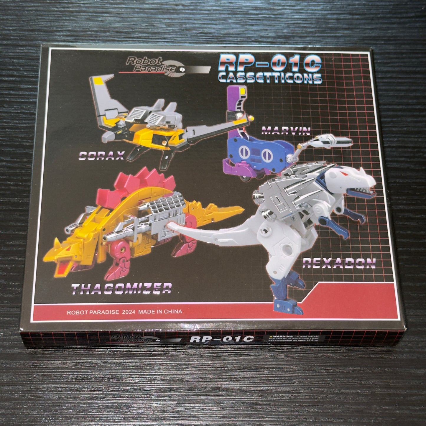 Fans Toys FT RP-01C RP01C Cassetticons Mini-Cassette MP scale Transformers figure pre-owned like new opened for inspection never displayed complete with box and accessories