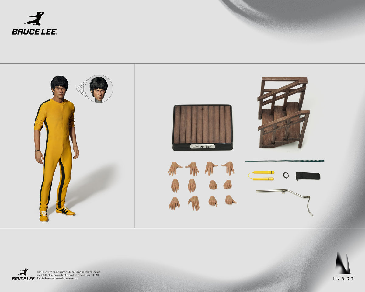 ⚡️PRE-ORDER⚡️ INART Bruce Lee (Yellow Jumpsuit) | Brand New