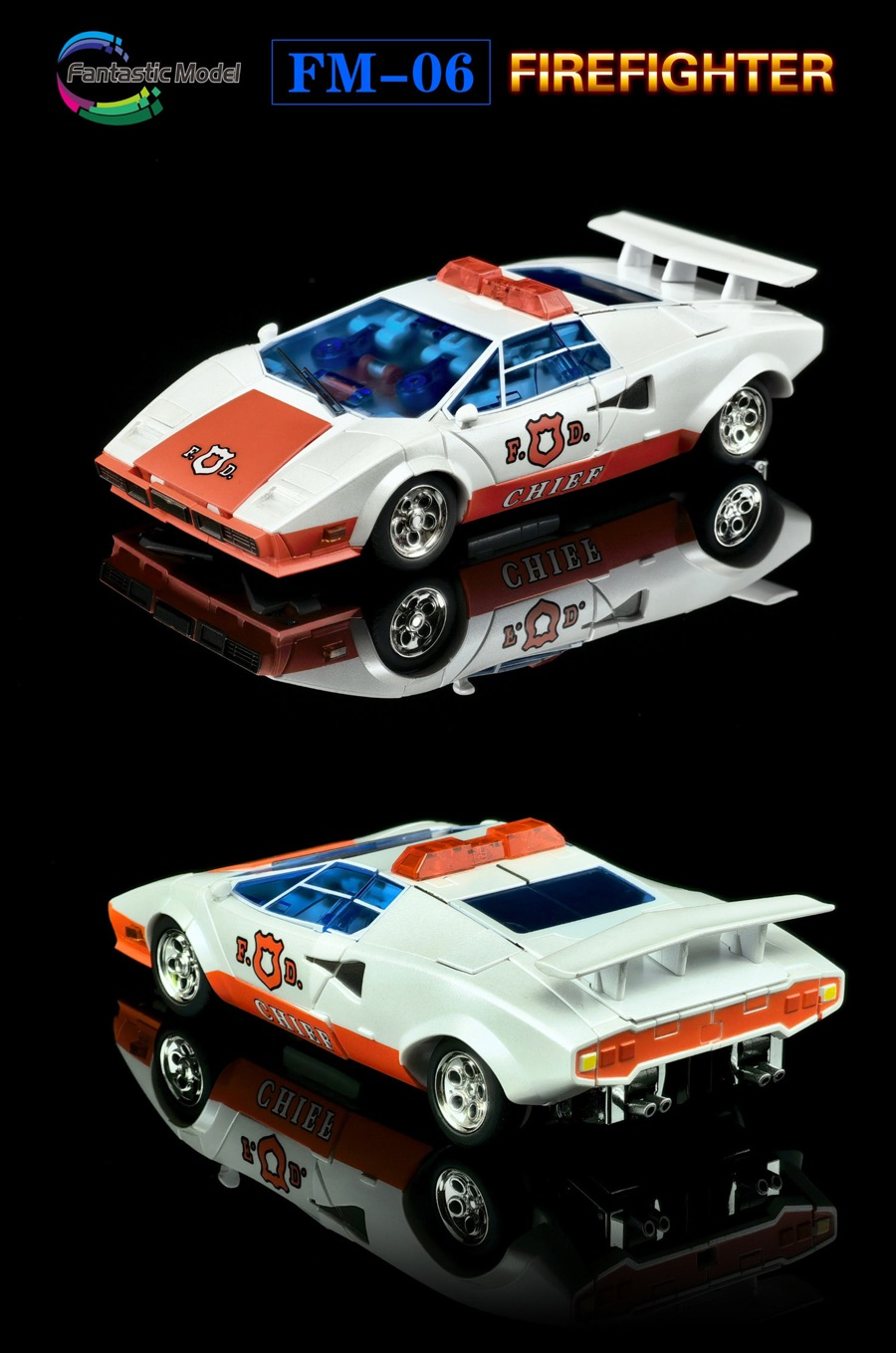 Fantastic Model FM-06 Firefighter (Red Alert) | Brand New