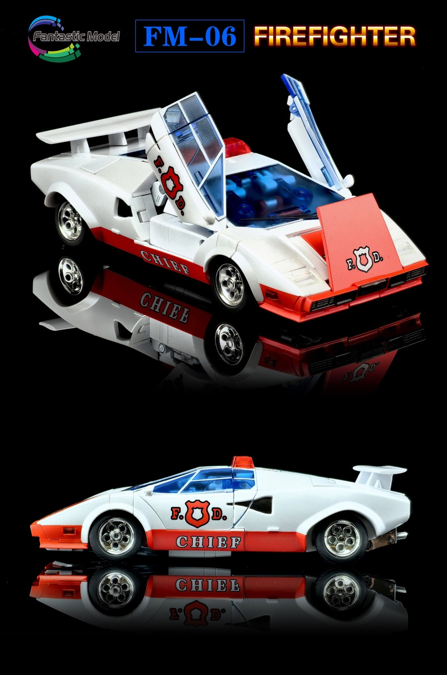 Fantastic Model FM-06 Firefighter (Red Alert) | Brand New