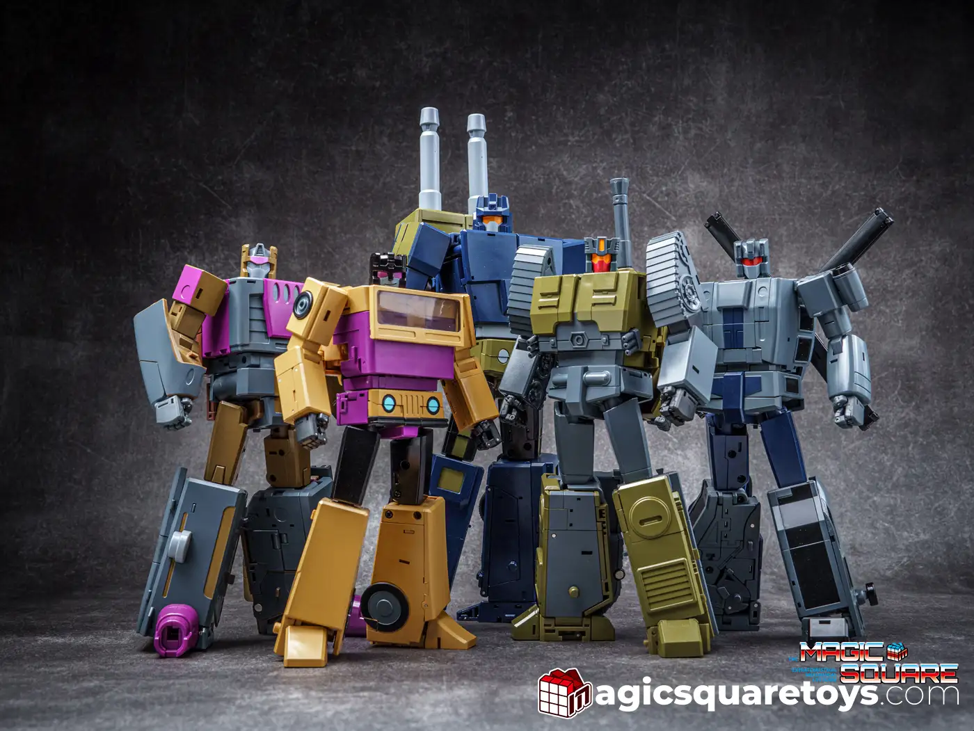 Magic Square Combat Vehicle Team Bruticus Masterpiece Scale MS-03, MS-04, MS-05, MS-06, MS-07 | Brand New