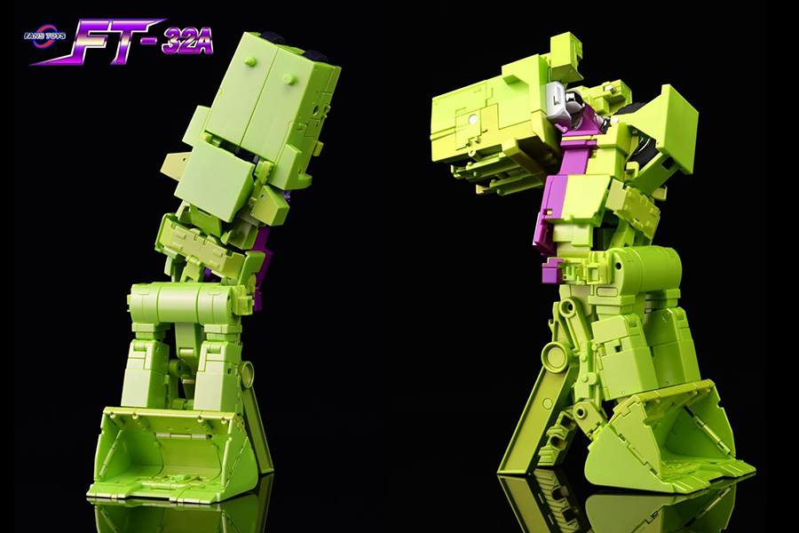 Fans Toys FT-32A GEHRY Masterpiece Scrapper Transformers FT32A MINT | Pre-owned