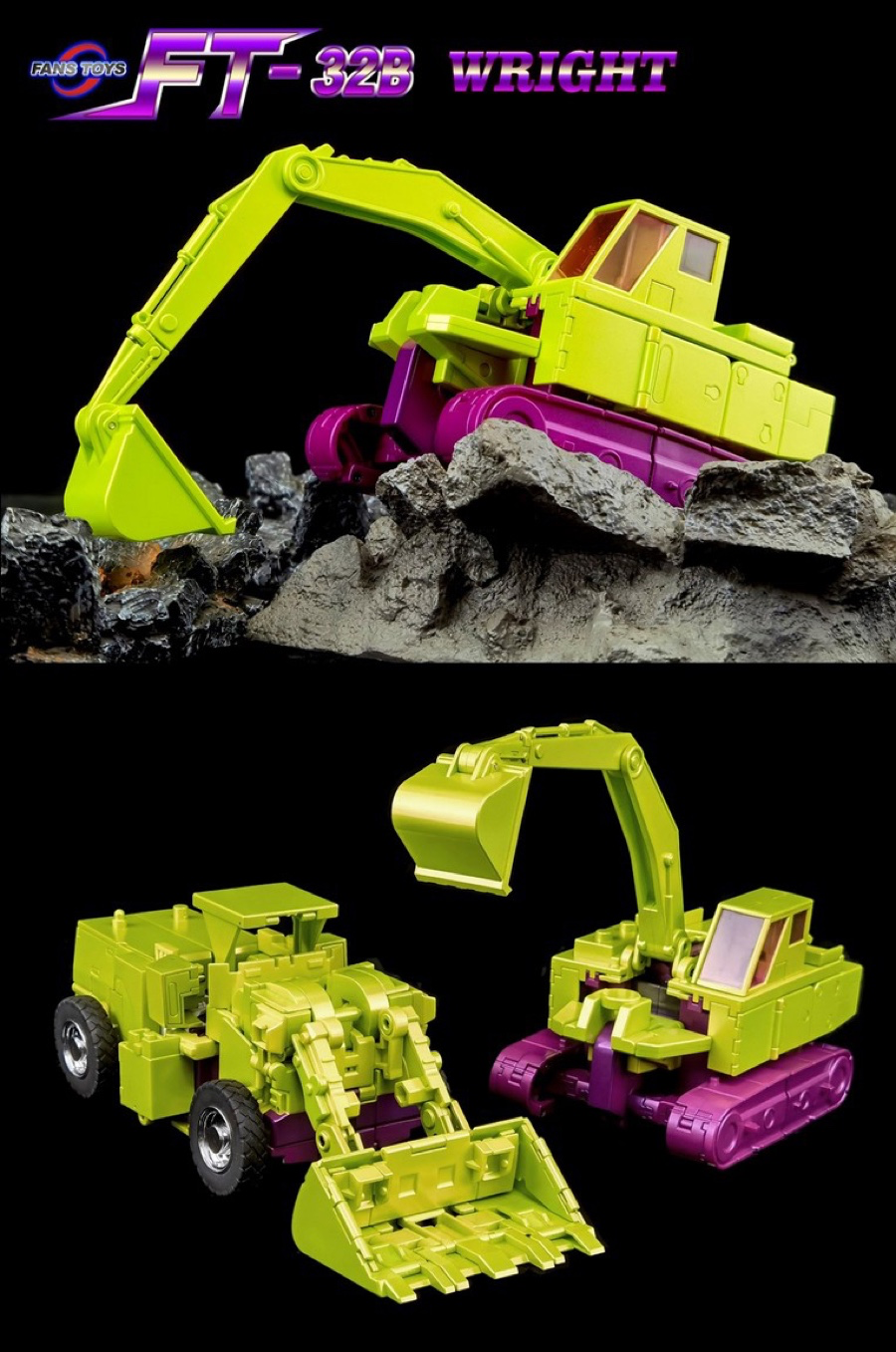 Fans Toys FT-32B Wright (Scavenger) | Masterpiece Scale Transformers Figure | Brand New