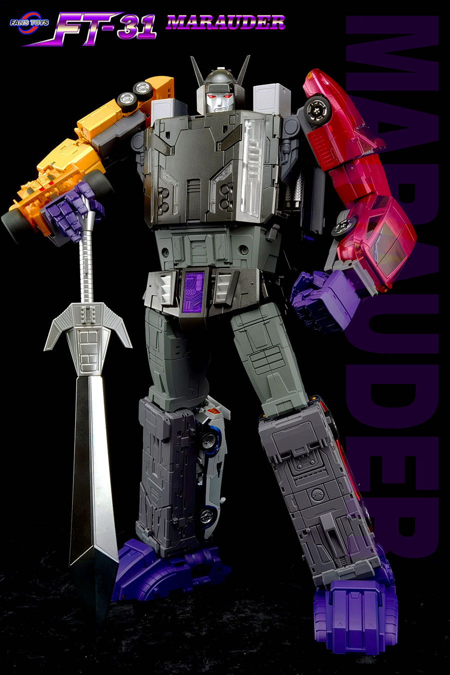Fans Toys FT-31E Bandit (Dead End) with Marauder Combiner Parts | Masterpiece Stunticon | Pre-Owned