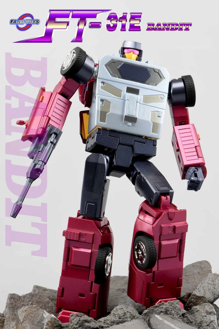 Fans Toys FT-31E Bandit (Dead End) with Marauder Combiner Parts | Masterpiece Stunticon | Pre-Owned
