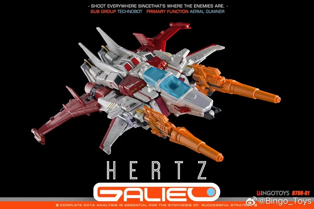 BingoToys BT08-02 Newton (Afterburner) Galileo Combiner | Brand New