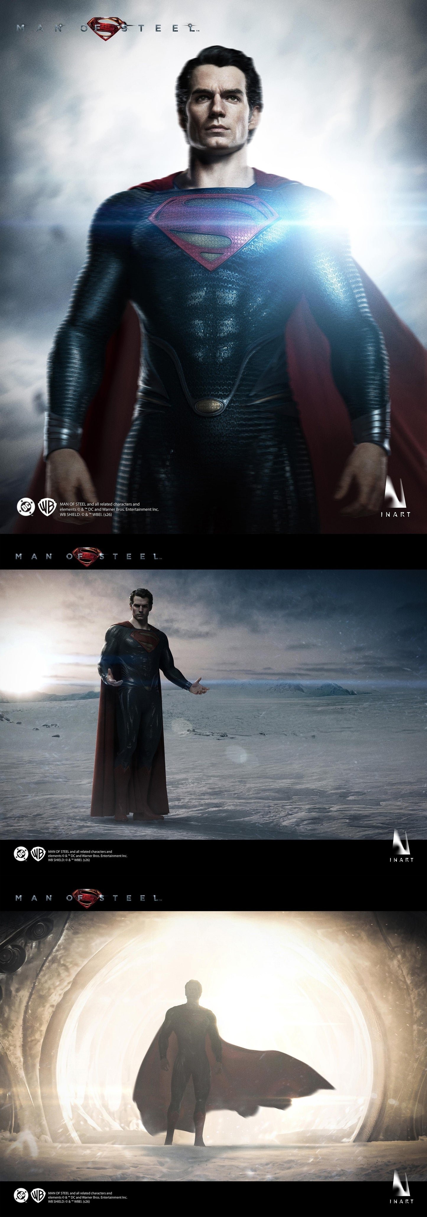 ⚡️PRE-ORDER⚡️ INART Superman Man of Steel (2013) | Brand New