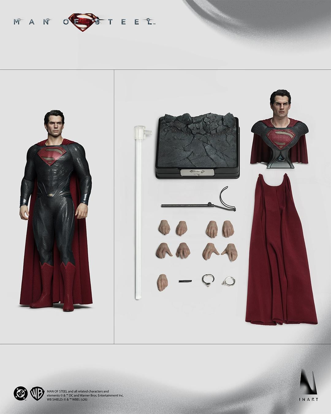 ⚡️PRE-ORDER⚡️ INART Superman Man of Steel (2013) | Brand New